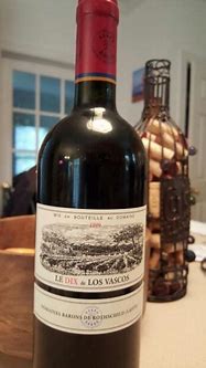 Image result for Barons Rothschild Lafite Dix Los Vascos