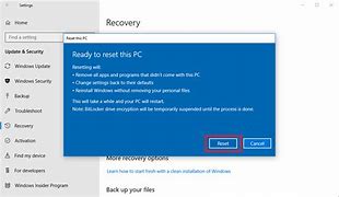 Image result for Reset Win 10