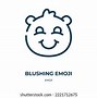 Image result for Happy Blushing Emoji