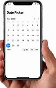 Image result for Date Picker in New iOS