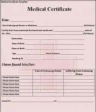 Image result for Medical Certificate Full Form