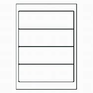 Image result for Label Template 4 per Page