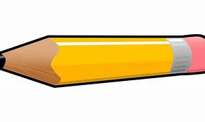 Image result for Yellow Pencil Clip Art