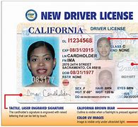 Image result for California ID Card Number