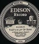 Image result for Edison Records with Holographic Picture of Edson