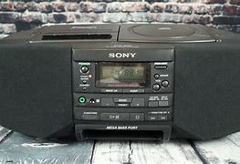 Image result for Sony Black CD Radio Cassette Recorder Boombox