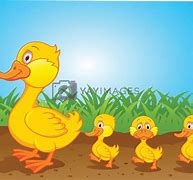 Image result for Row of Cartoon Ducks
