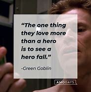Image result for Green Goblin Quote Meme