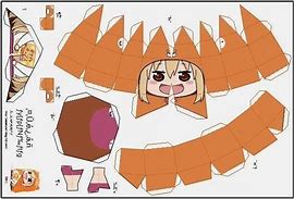 Image result for Templates Anime Papercraft Figures