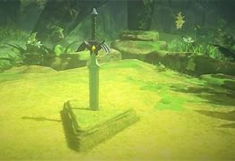 Image result for Master Sword BOTW in Game