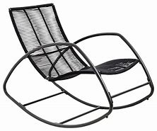 Image result for Black Metal Rocking Chairs