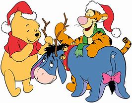 Image result for Winnie the Pooh Christmas Tree Clip Art