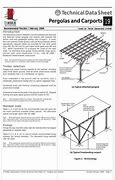 Image result for Pergola Beam Span Chart