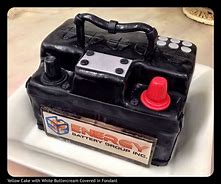 Image result for Car Battery Cake