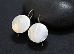 Image result for Mother of Pearl Earrings Silver