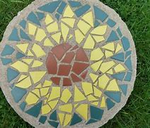 Image result for Easy Mosaic Stepping Stones
