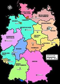 Image result for Bundesland Karte Deutschland