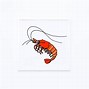 Image result for Shrimp On a Fishing Hook Drawing
