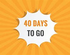 Image result for 40-Day Countdown Printable