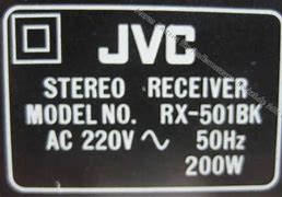 Image result for JVC RX 501