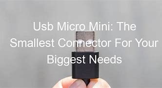 Image result for USB Biggest to Smallest