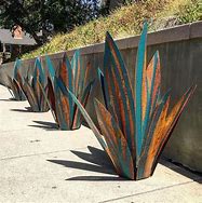 Image result for Agave Metal Garden Art