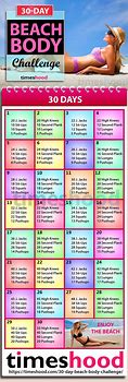 Image result for 30-Day Beach Body Fitness Challenge