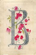Image result for Vintage Letter B