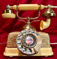 Image result for Rotary Phone Gold