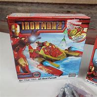 Image result for Mega Bloks Iron Man 2 Jet Boat Pursuit