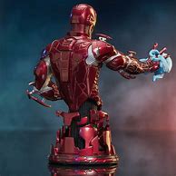 Image result for Iron Man Bust Next to Person