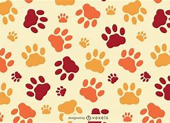 Image result for Cat Paw Print Pattern