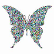Image result for Iridescent Butterfly Clip Art