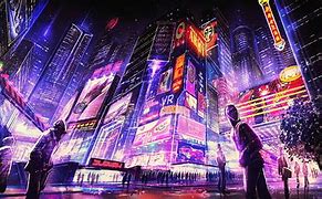 Image result for Cyberpunk Color Scheme
