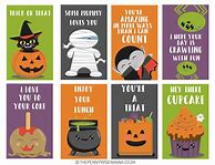 Image result for Halloween Lunch Box Notes