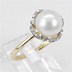 Image result for Pearl and Diamond Ring Estate Jewellery