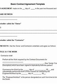 Image result for Model English Contract