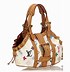 Image result for Louis Vuitton White Satchel Bag Colorful