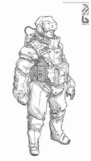 Image result for Futuristic Character Art