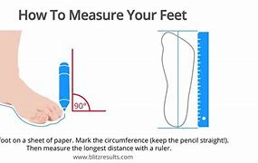 Image result for Measuring Foot Size at Home