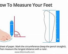 Image result for How to Measure Foot Width