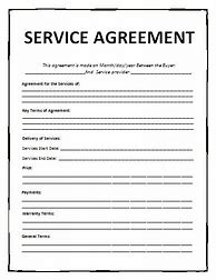 Image result for MS Word Service Contract Template