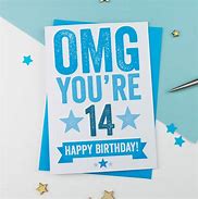 Image result for Funny #14 Birthday Cards