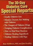 Image result for 30-Day Diabetes Cure Book by Roy Heilbron