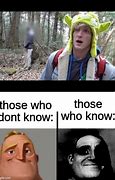 Image result for Those Who Know Don't Know Meme