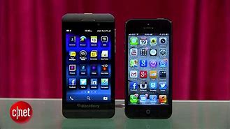 Image result for BlackBerry Z10 vs iPhone 5