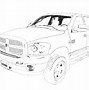 Image result for 2nd Gen Dodge Ram 1500 Line Art