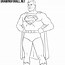 Image result for Superman Line Drawing