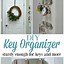 Image result for DIY Key Box