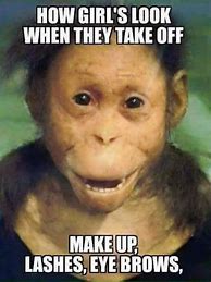 Image result for With Without Makeup Meme Makeup